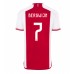 Günstige Ajax Steven Bergwijn #7 Heim Fussballtrikot 2023-24 Kurzarm